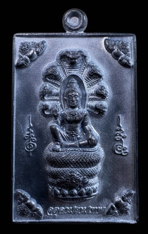 306527 จตุคามรามเทพ วัดพุทไธศวรรย์ ปี 2549 รุ่นเหนือดวง เนื้อตะกั่ว จ.อยุธยา