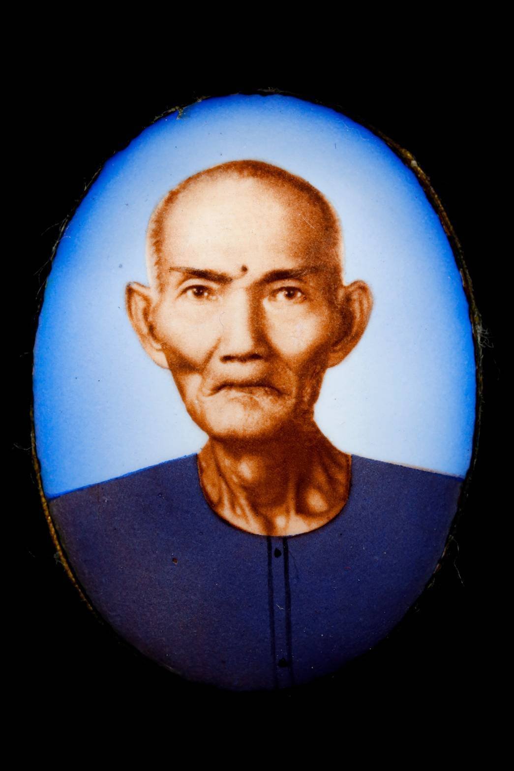 297829 ล็อกเก็ตแปะโรงสี (อาจารย์โง้วกิมโคย) พิมพ์จัมโบ้หน้าเล็ก รุ่นแรกปี 19 จังหวัดปทุมธานี