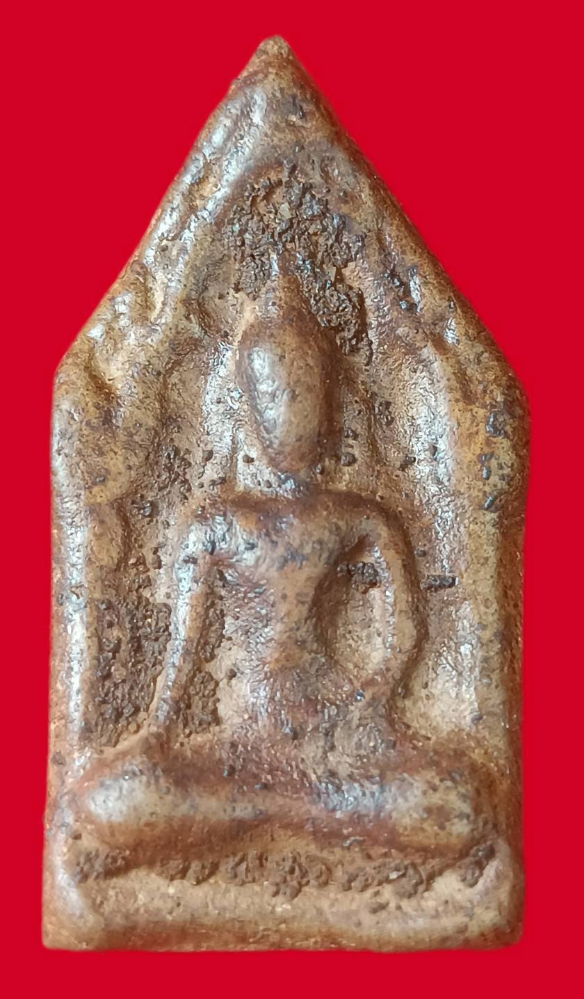 304320 พระขุนแผนแข้งหมอน  เนื้อหม้อดินเก่า ผสมทรายเสก  และมวลสารศักดิ์สิทธิ์ (บล็อกนิยม)ปี 2500 หลวงพ่อกวย  วัดโฆสิตาราม (บ้านแค) จ.ชัยนาท 