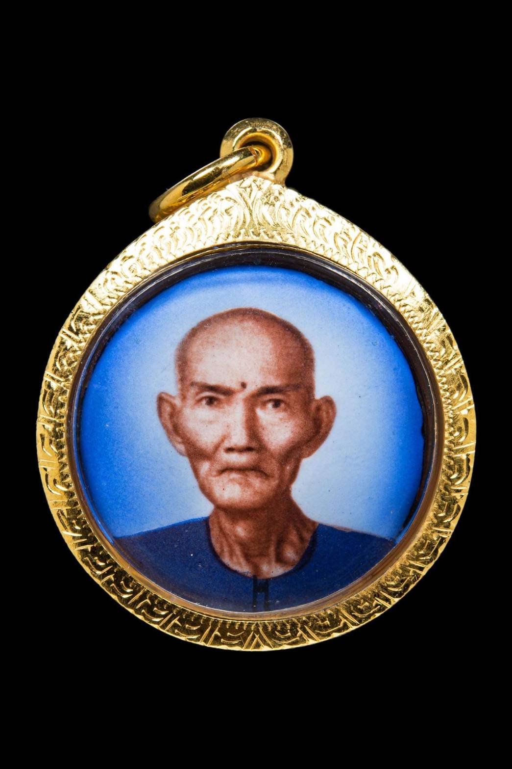 296876 ผ้ายันต์ฟ้าประทานพร  เขียนมือ 1กาทอง  เซียนแปะโรงสี ปี11-18  วัดศาลเจ้าปทุมธานี 