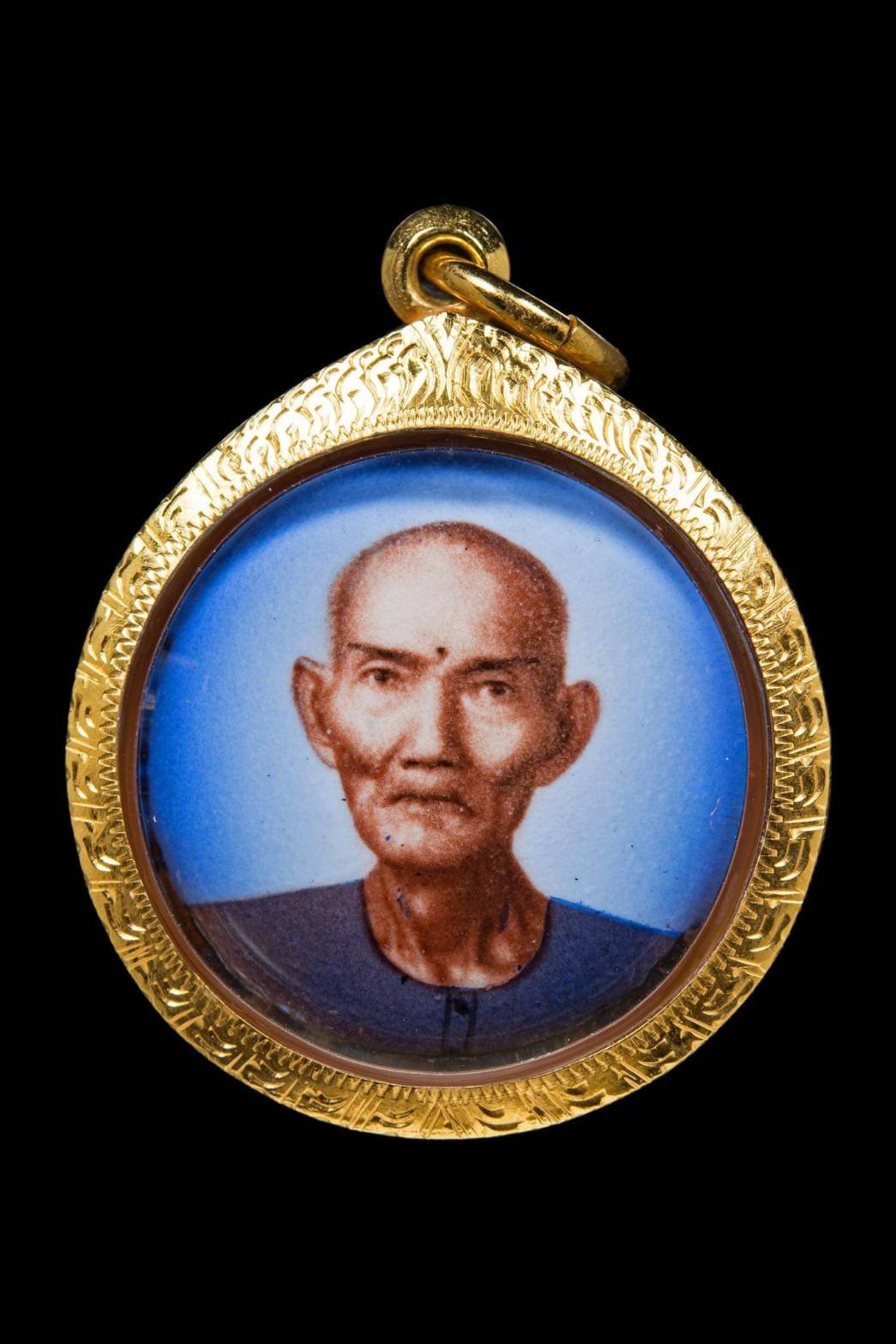 296899  ผ้ายันต์เซียนแปะโรงสี  พิมพ์ 10กาใหญ่ ผ้าต่วนมัน  ปี2520 (บล็อคเจ็กโหงว)  วัดศาลเจ้า จ.ปทุมธานี