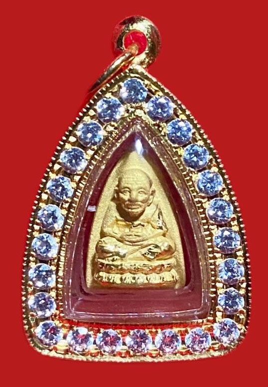 304619 หลวงพ่อทวด รุ่นมหามงคล หลวงพ่อทวด ๑๐๖ปี  ปี2561 เนื้อทองคำ  วัดตานีนรสโมสร จ.ปัตตานี 