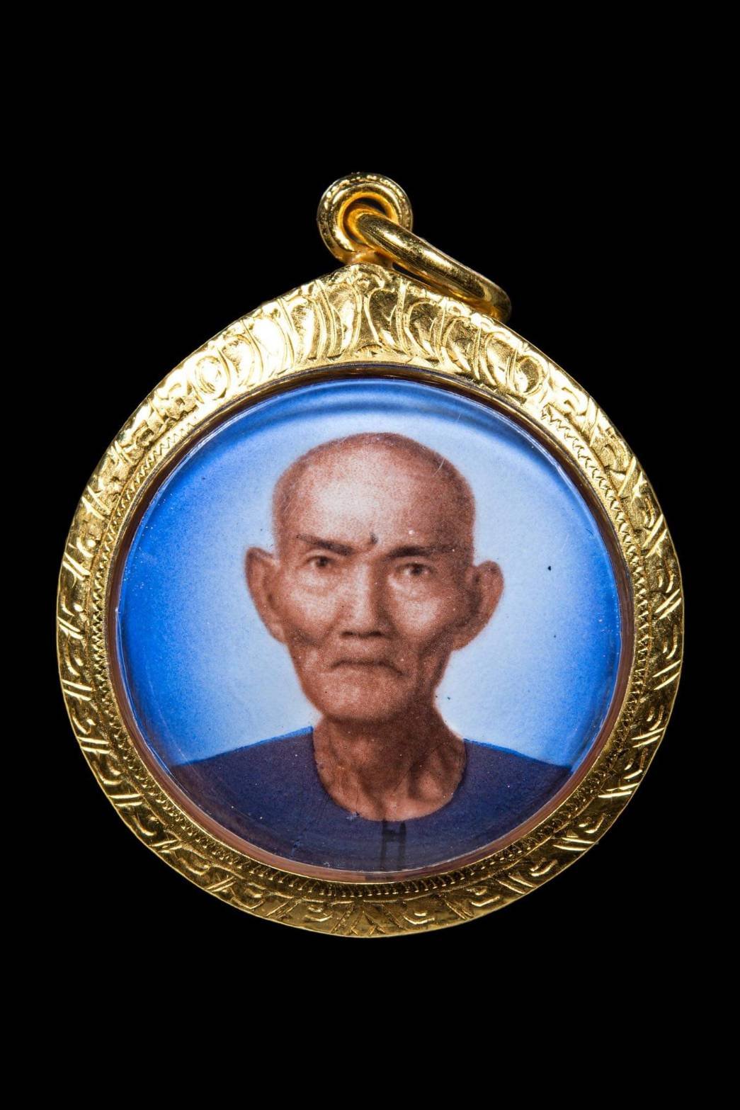 (295962) ผ้ายันต์ฟ้าประทาน เซียนแปะโรงสี 10กาใหญ่ หางสั้น ปี 2519 จ.ปทุมธานี